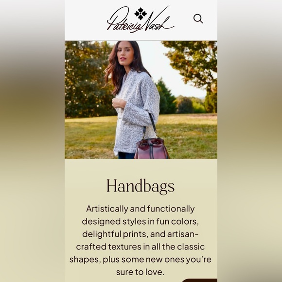 Patricia Nash/ Italian leather crossbody uniquely tooled little black bag! - Picture 6 of 6